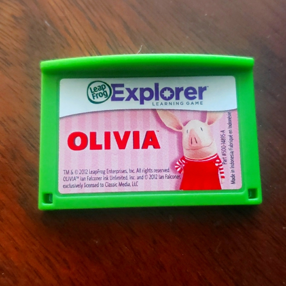 LeapFrog Explorer Learning Game Olivia